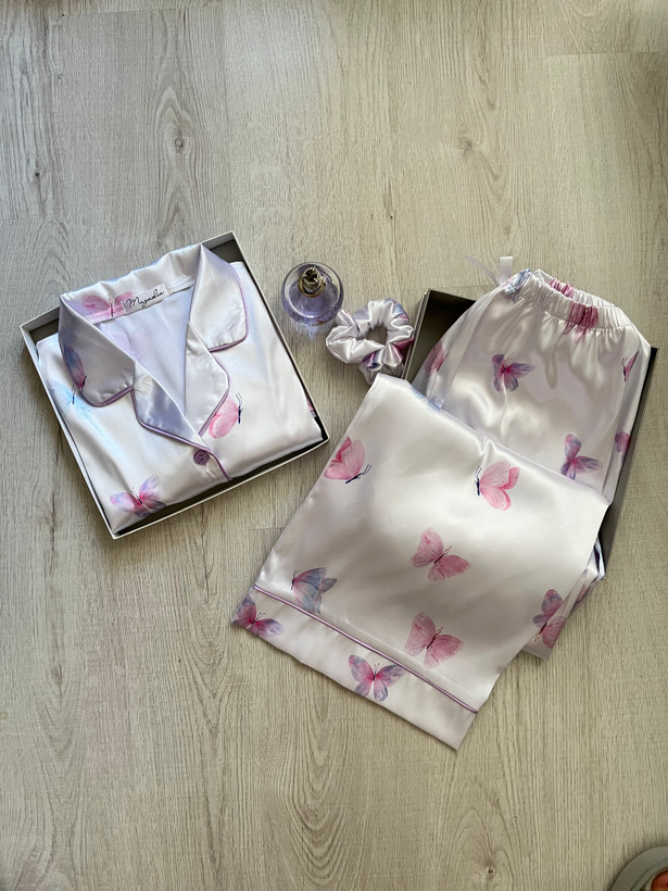 بلوز شلوار butterfly آبرنگی