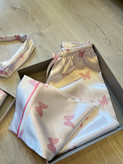لباسخواب ساتن Pink butterfly